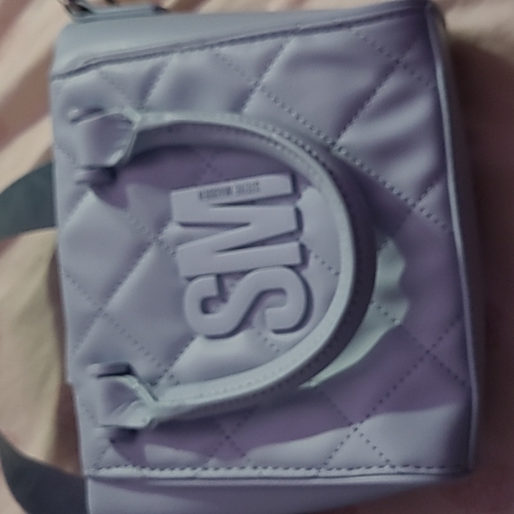 Steve Madden Bbabi mini tote bag in light blue